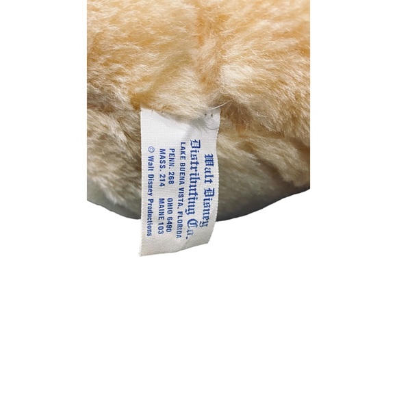 1960s Vintage Winnie The Pooh Bear Stuffed Toy Plush 19” Disney - Picture 9 of 10